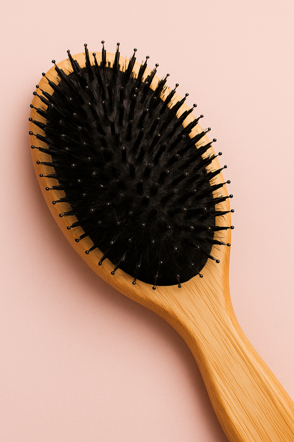 RHAYNA™- Pettine Capelli Brillanti in Setole di Cinghiale