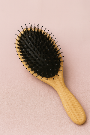 RHAYNA™- Pettine Capelli Brillanti in Setole di Cinghiale